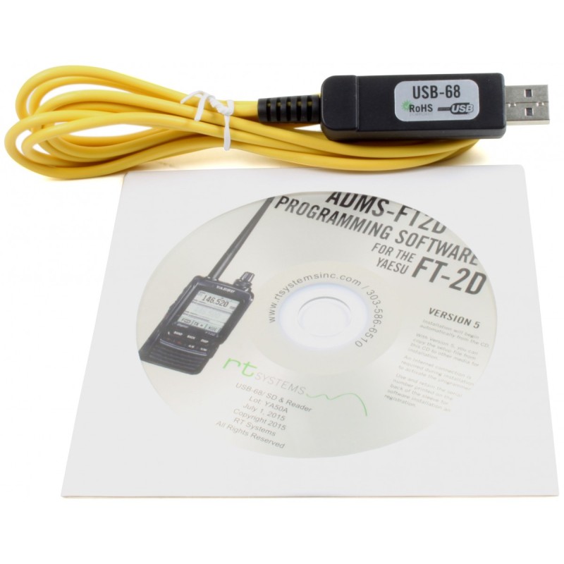 Yaesu ADMS-FT2D Software più cavo USB-68
