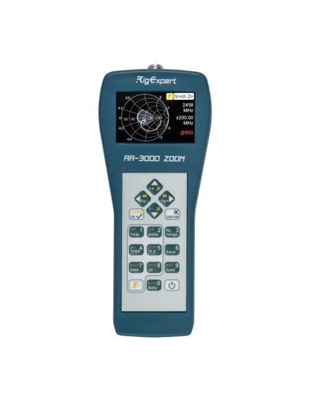RigExpert AA 3000 ZOOM analizzatore d'antenna da 0,1 a 3 Ghz